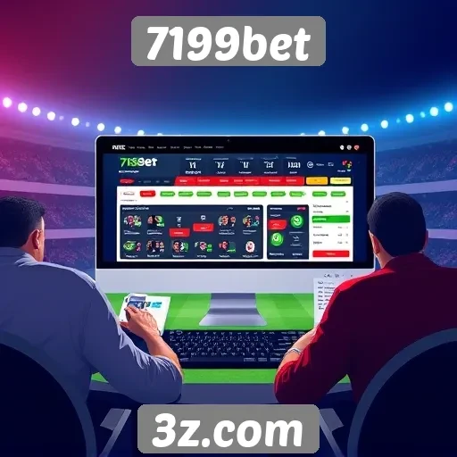 Facilidade de navegação no site 7199bet