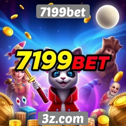 Variedade de jogos disponíveis na plataforma 7199bet